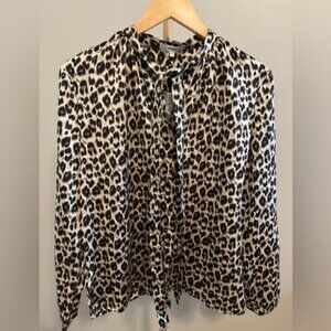 SUNCOO Paris Leopard Print Blouse – Size T3 (Large) – BNWT